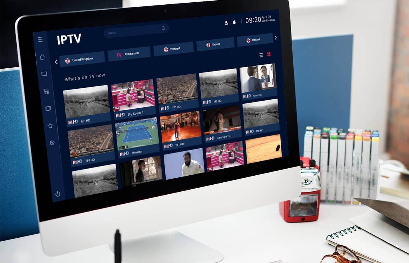 IPTV UI customization - Dark mode and viewing preferences | Primal Magazine